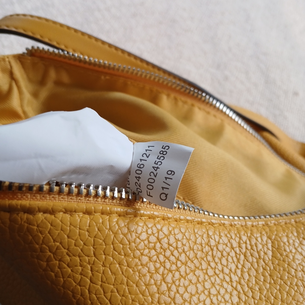 a new day ♡ faux leather bucket bag yellow spring easter boho sunshine festival - Picture 8 of 8